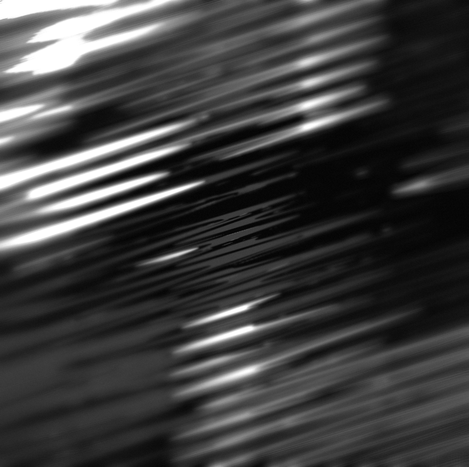 Catch the bus artwork: sweeping horizontal reflections