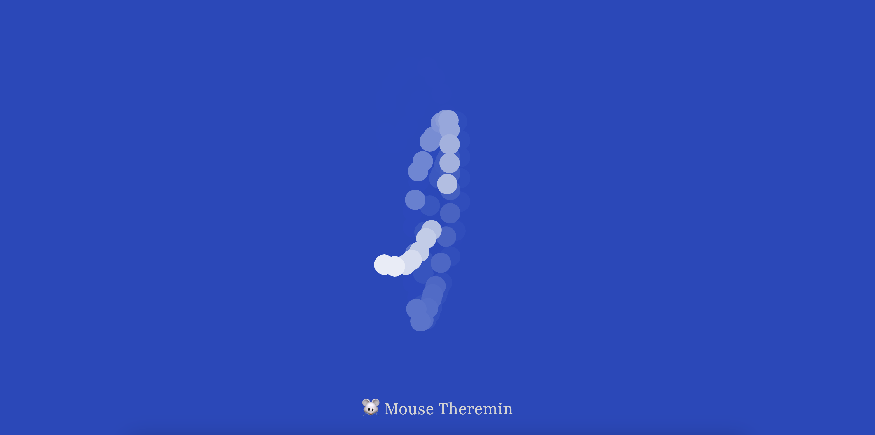 Mouse Theremin screenshot